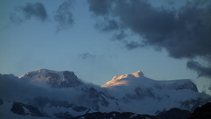 San Valentin finally shows herself. This is the highest mountain in all of Patagonia