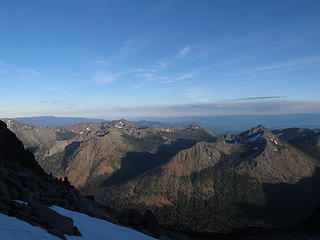 Teanaway Peaks in the evening