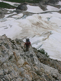 Lower buttress