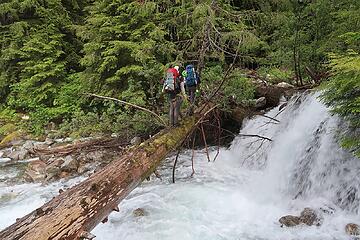 Terror Creek crossing