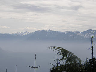 Rattlesnake Mountain trail more views from Grand Prospect.