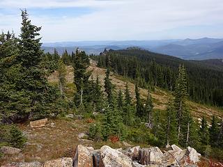 Looking toward North Butte.