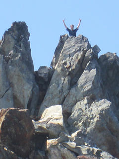 Derek atop Mt. Seattle