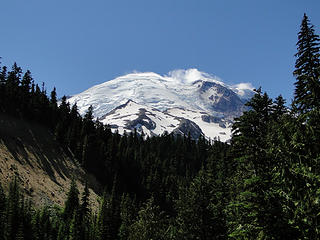 Rainier from Glacier Basin trail.