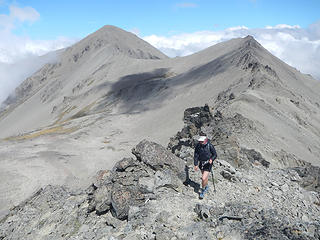 Torlesse and Junction from near Back summit