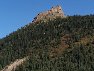 Sunrise Pk from the trail.