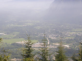 Rattlesnake Mountain trail more views from Grand Prospect.