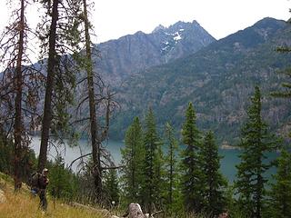 Ed and Castle Rock above Lake Chelan