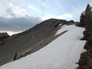 Paul, beyond the snow crux