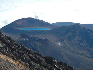 distant Rotopaunga and Blue Lake