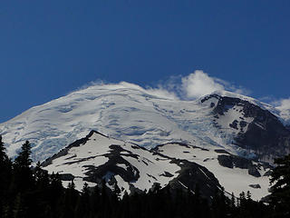 Rainier from Glacier Basin trail.