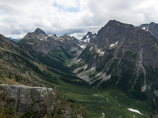 Upper Fisher Creek valley