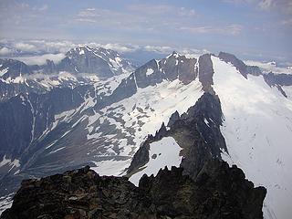 Sahale and Boston from Buckner