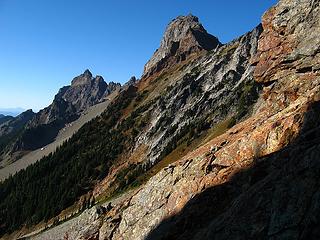 American & Canadian Border Peaks from the 6320 Notch