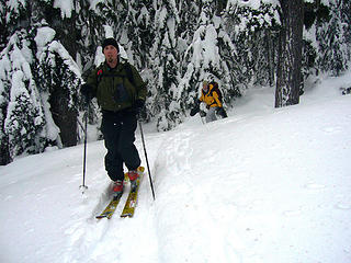 Mt Man & Tazz clearing the trees