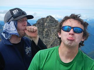 big babies on the south summit of The Cradle