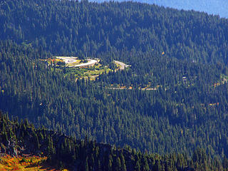 Paradise from Pyramid Peak Summit