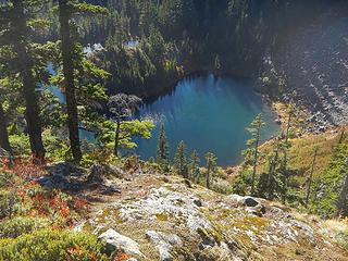 overlooking Lake Laura