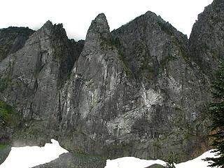 Index peaks above Lake Serene