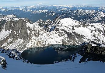 Pea Soup Lake & Glacier Peak