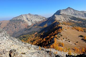 Star Lake basin between Courtney & Star