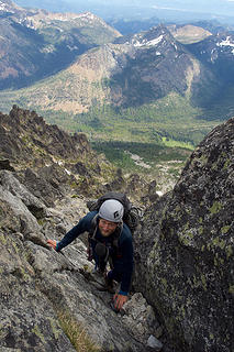 On the east ridge