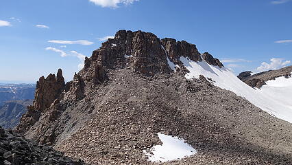 Flagstone Peak from Point 13180