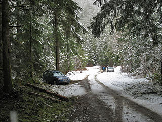 Parking Spot Near Highway