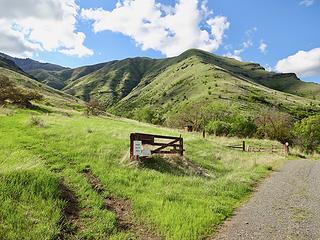 Green Gulch Trail, Chief Joseph Wildlife Area.