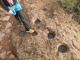 natives used to grind their grain here