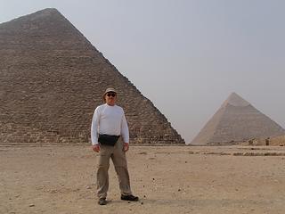 Dad at the Pyramids of Giza