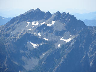 Good view of Rampart Mountains.