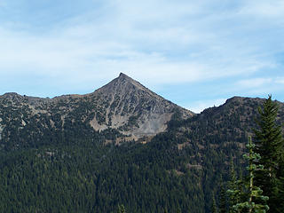 Another shot of Bismark from the ridge on the way out.