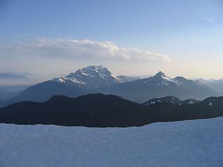 Jack and Crater from east summit