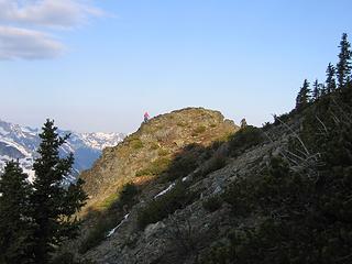 more walking to the summit