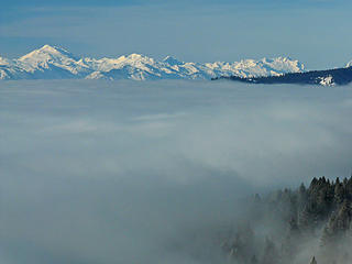 The Dakobed range and GP above the inversion