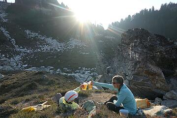 Sunset refreshments