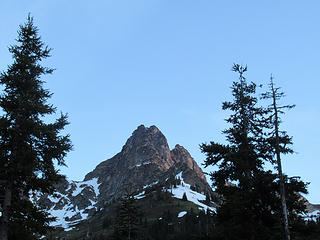 Cutthroat's South Buttress from the car