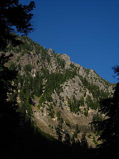 denny ridge before fog