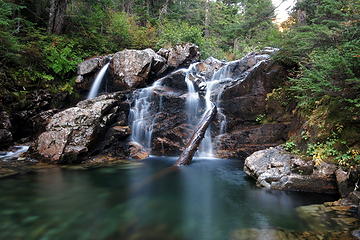 Unnamed waterfall on Commonwealth Creek. Snoqualmie Pass, WA