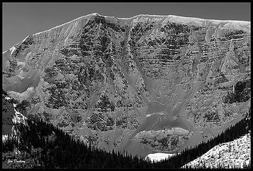 North face of Mt. Kitchener