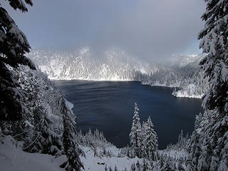 first-view-of-snow-lake