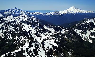 Shuksan and Baker looking south