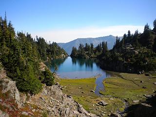 Rock Lake from above