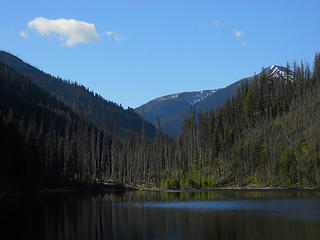 Morning at Big Hidden Lake 6/19 to 6/22/17