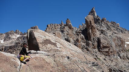 On the summit of El Abuelo