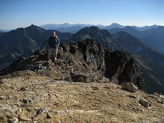 Top O' Wallaby with Gilbert Mountain behind