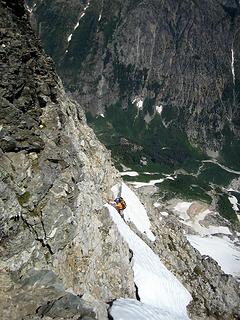 Jon on NE Buttress of Goode I