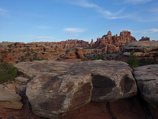 above camp; Canyonlands NP, Needles District