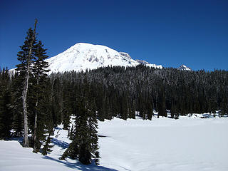 Rainier from Reflection Lake